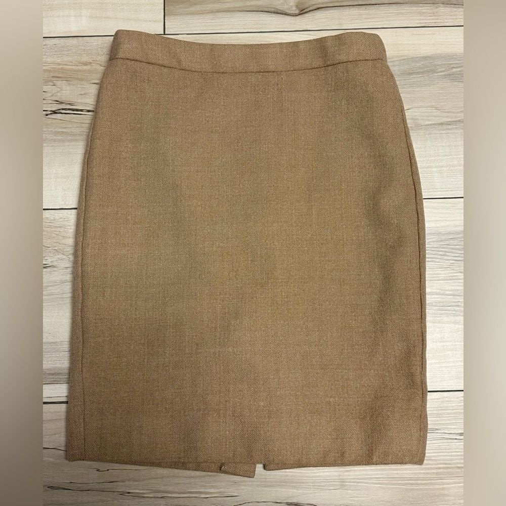 No.2.Pencil 100% Wool Skirt